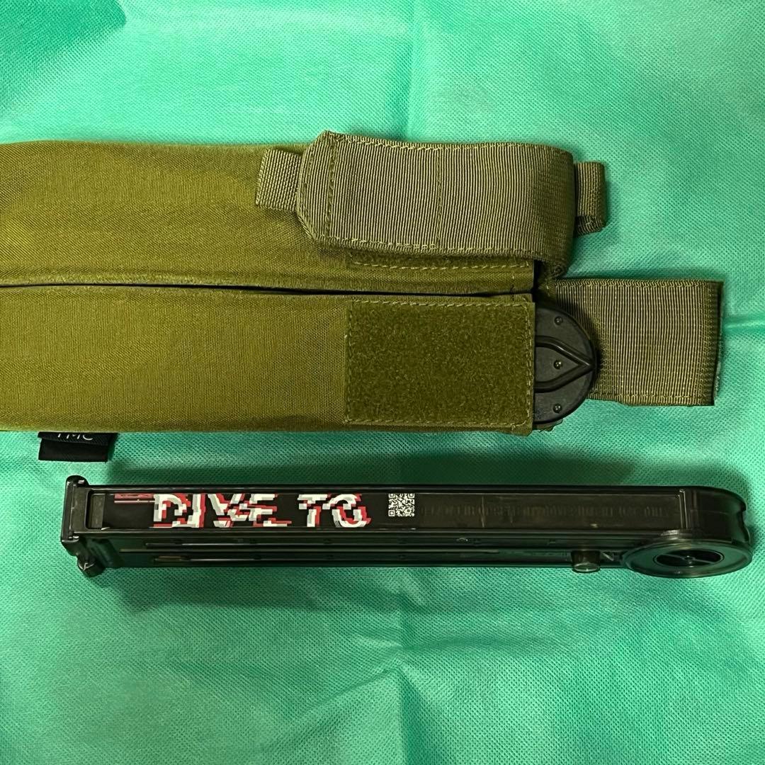 【東京マルイ】P90tr(ステッカー・ペイント有) マガジンなど【おまけ付き】