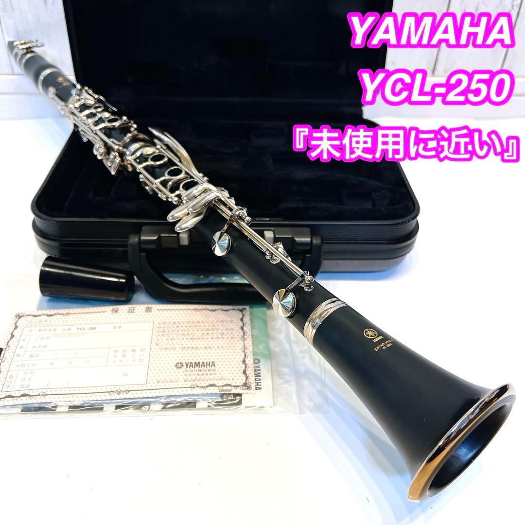【未使用に近い】YAMAHA YCL-250 クラリネット　ヤマハ　YCL250