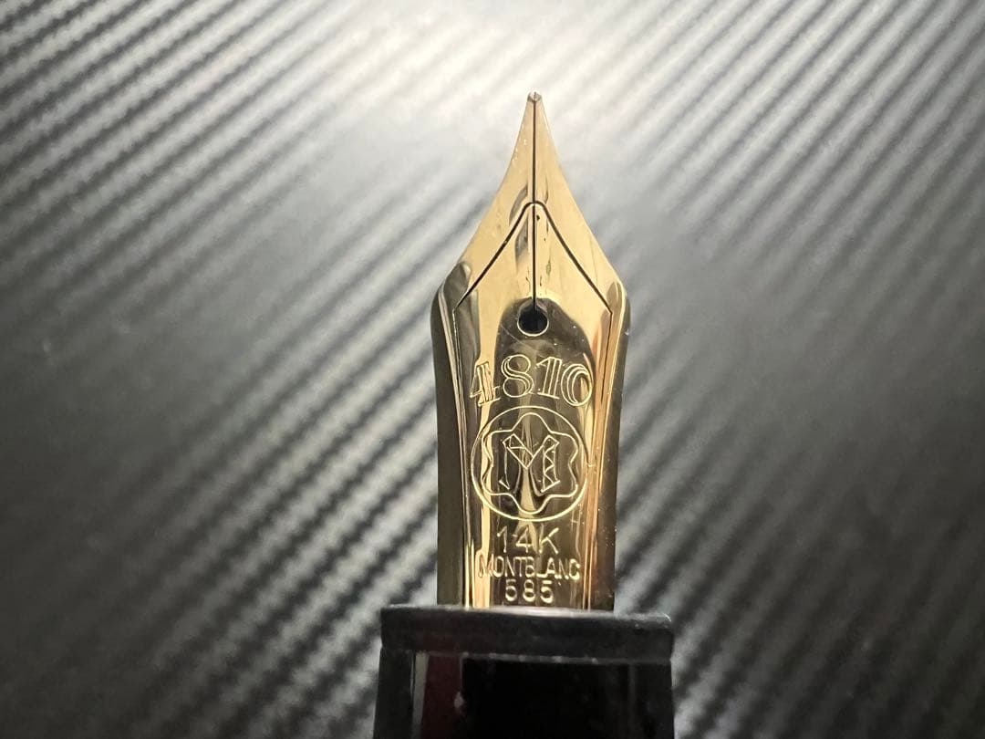 モンブラン マイスターシュテュック 146 万年筆 全金 14K F 細字