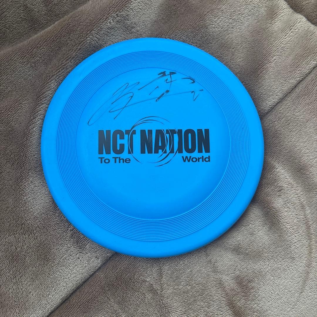 NCTNATION チョンロ サイン入りフリスビー