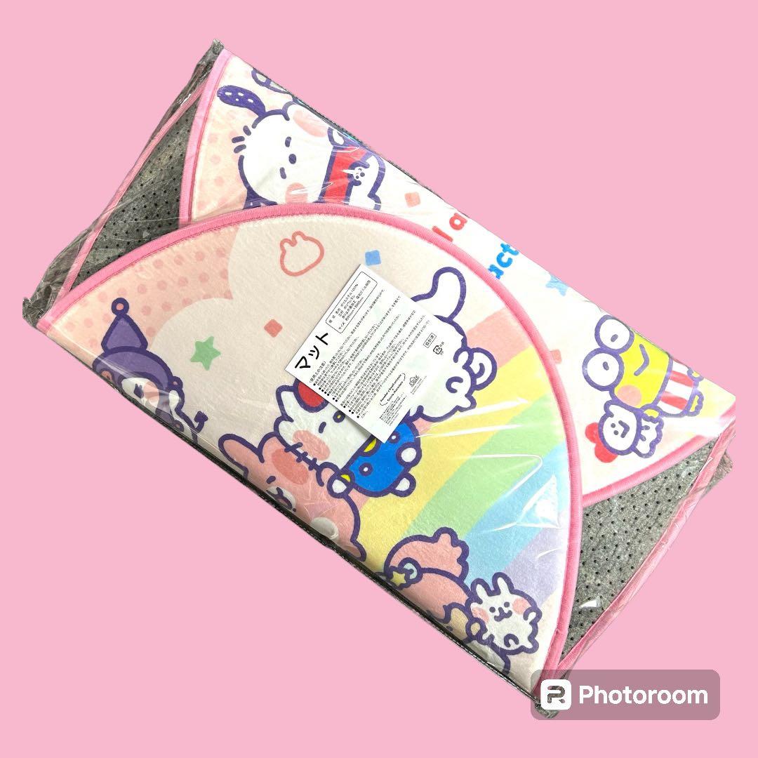 カナヘイ サンリオ　セブンイレブン　体重計　ソフトケース　クッション　当たりくじ