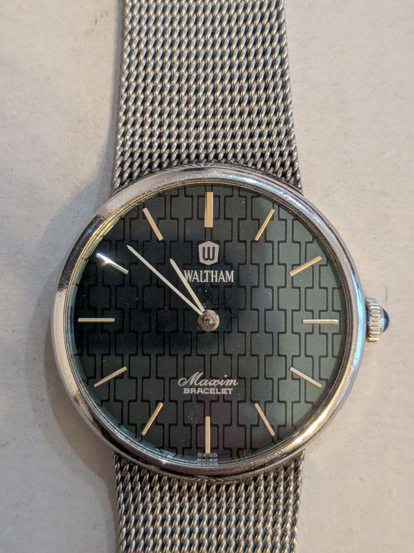 【人気】WALTHAM Maxim 不動