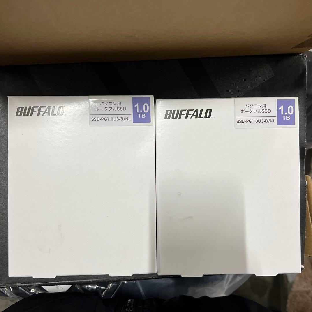 バッファロー BUFFALO USB3.1Gen1 ポータブルSSD 1TB