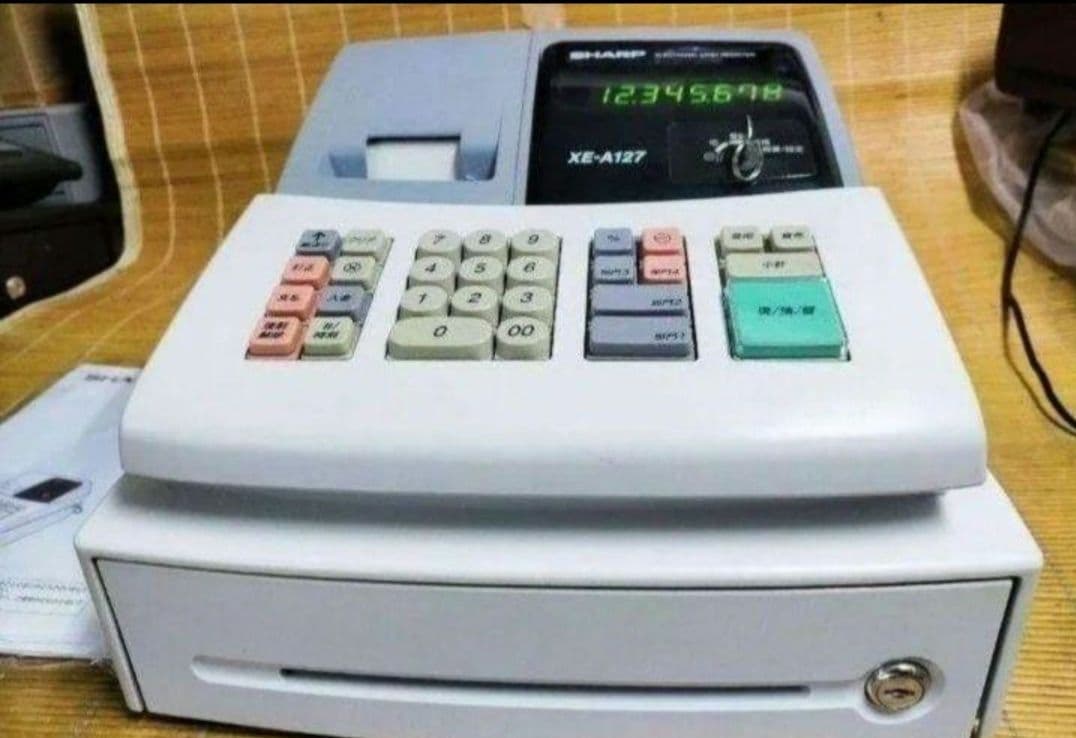シャープレジスター　XE-A127　簡単便利特殊　送料込　951753