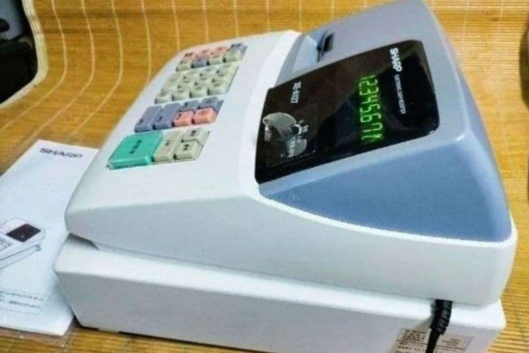 シャープレジスター　XE-A127　簡単便利特殊　送料込　951753