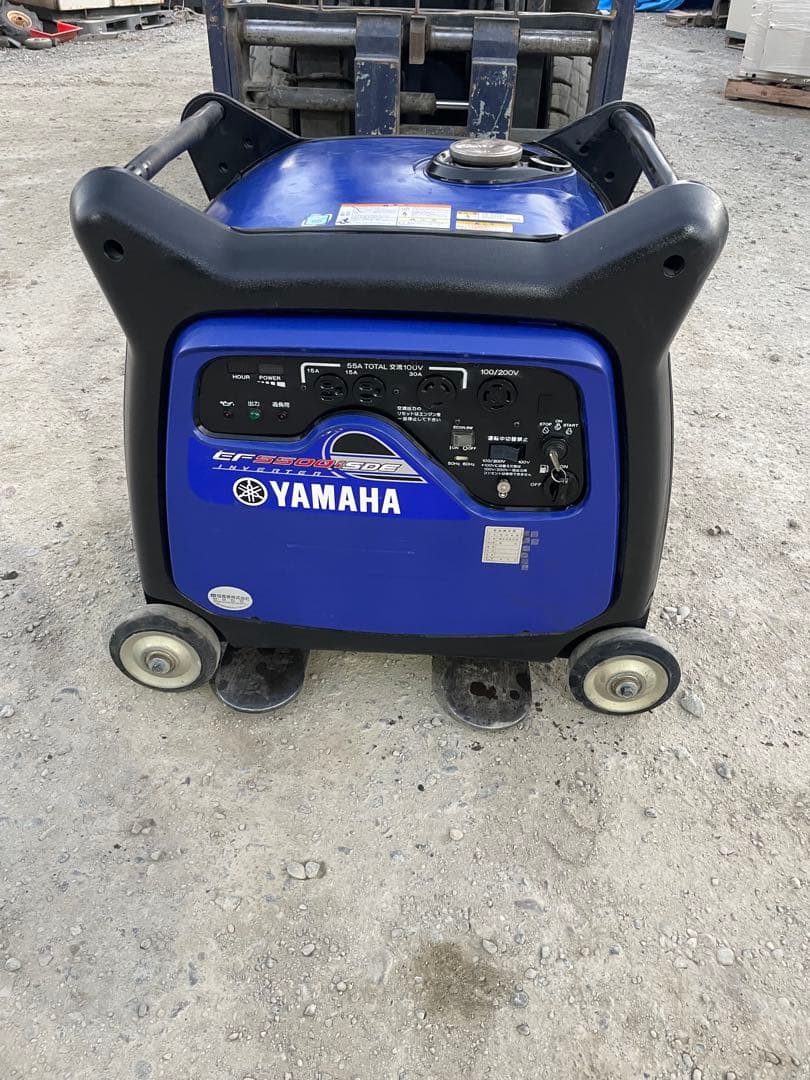 YAMAHA EF5500iSDE 発電機インバーター式 アワーメーター18時間