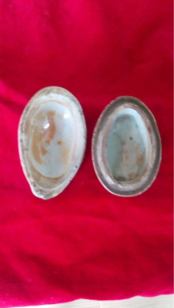 古伊万里　鳥青磁香合