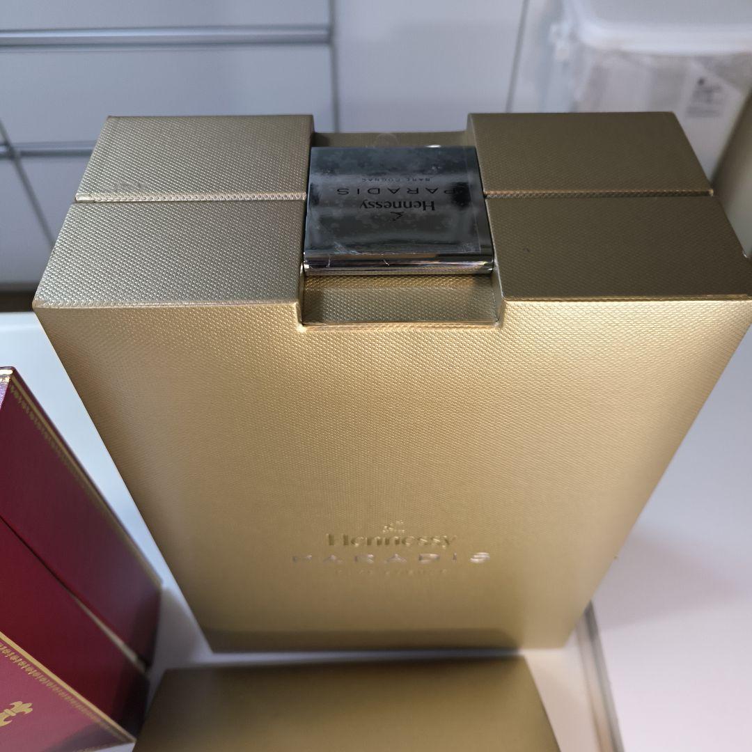 ヘネシー パラディス（専用箱）,ルイ１３世（専用箱)ので2本セット（訳あり）