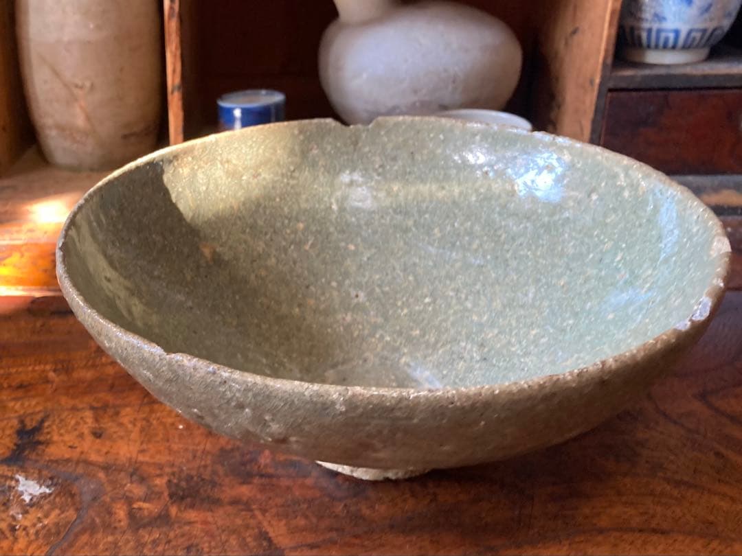 高麗青磁　大鉢　李朝　菓子鉢