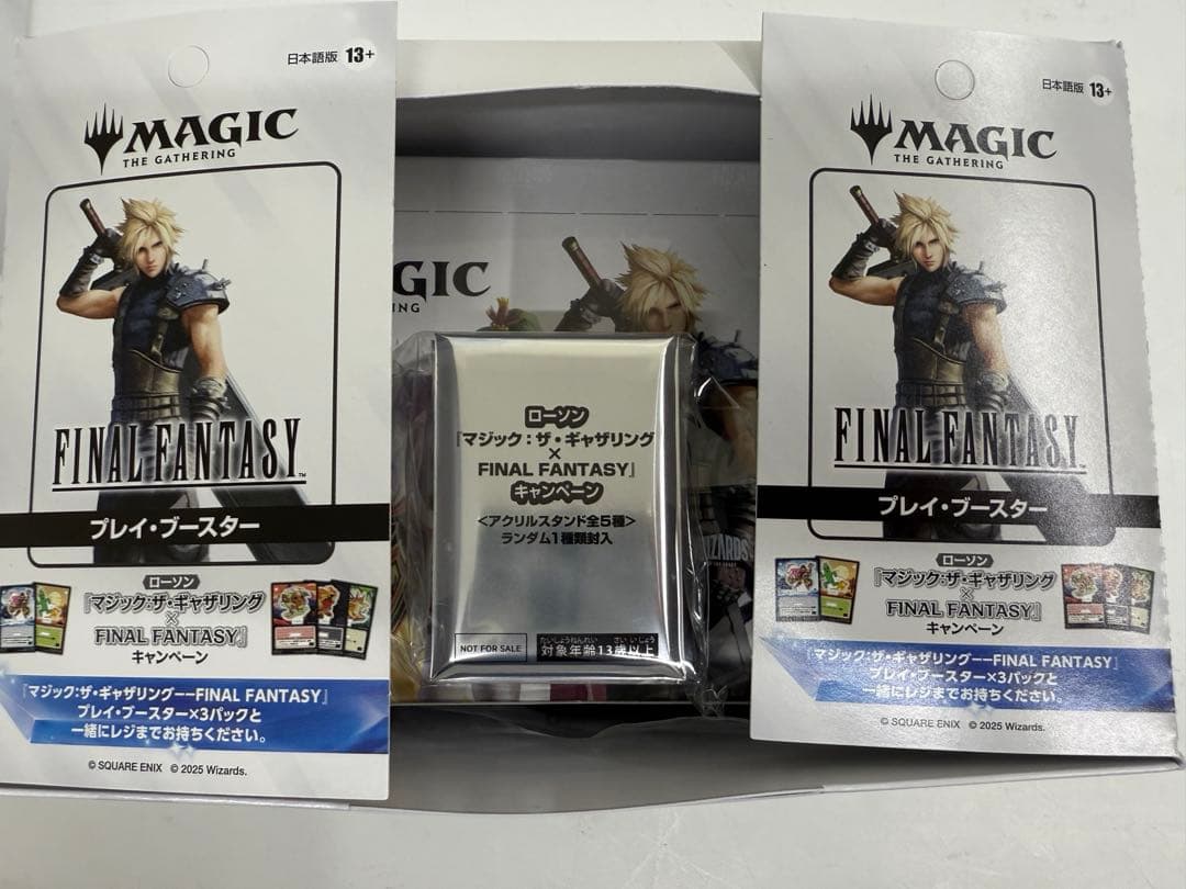 MtG ff ローソン アクリルスタンド2セット1BOX 未開封　シュリンク付き