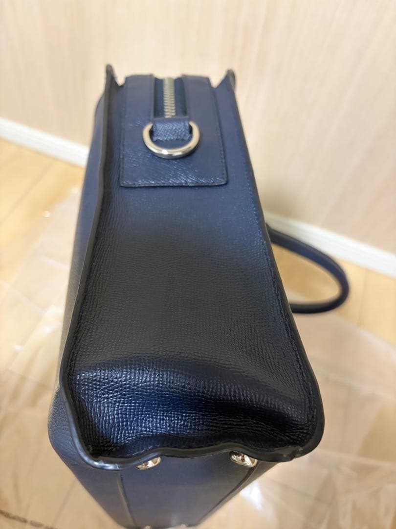 【1/12まで】COACH ネイビー ビジネスバッグ