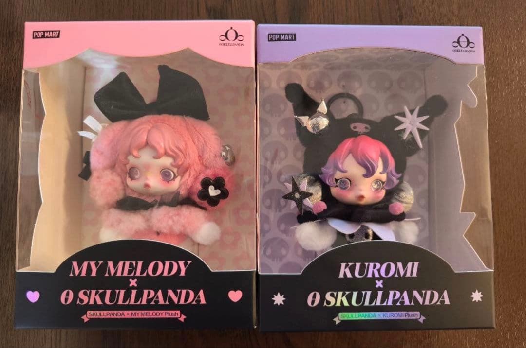 c*i様 ポップマート　Kuromi x My Melody スカルパンダ