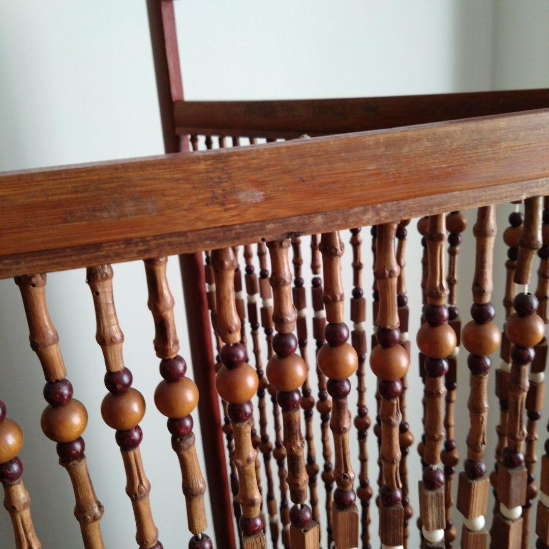 衝立　パーティション 昭和レトロ 4つ折り