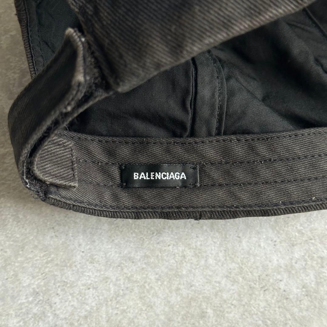 BALENCIAGA LOGO VISOR キャップ フェード