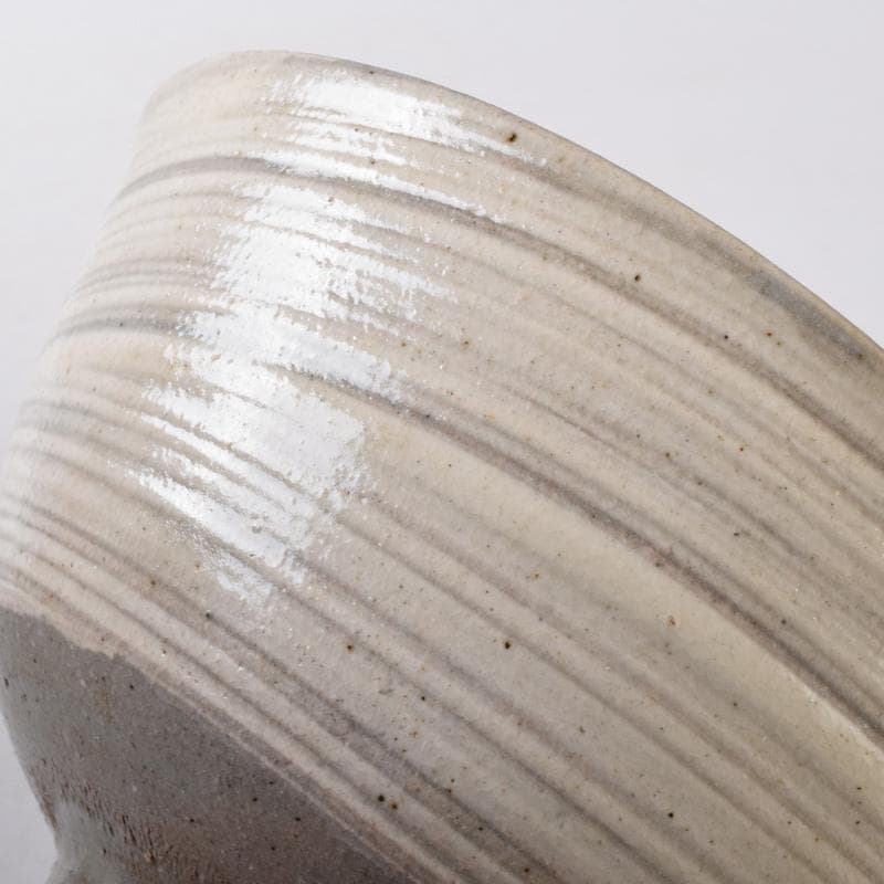 和食器　唐津焼　刷毛目　数茶碗　十客　在銘　時代箱付　C　7513A