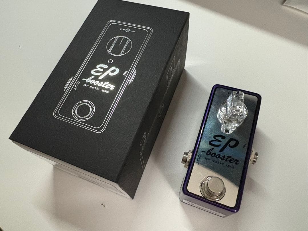 Xotic EP Booster 限定カラー　メタリックパープル