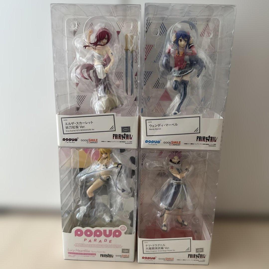 フェアリーテイル　POP UP PARADE ナツ　ルーシィ　エルザ　ウェンディ