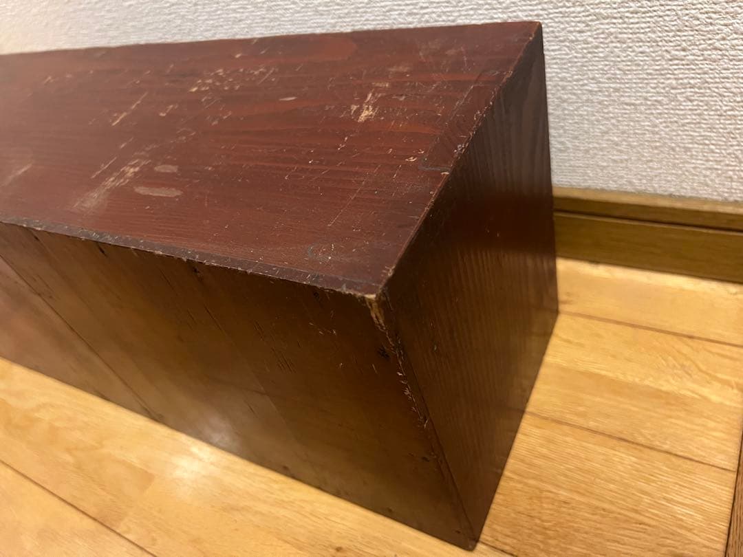 戸棚　食器棚　木製スツール アンティーク　家具　古道具　昭和レトロ　レトロ雑貨