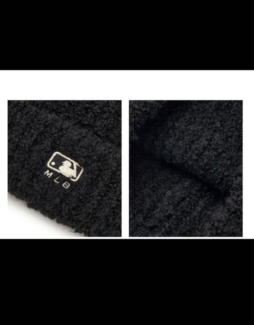 ラスト1点　韓国　MLB korea 猫耳　ニット帽　オンライン完売品