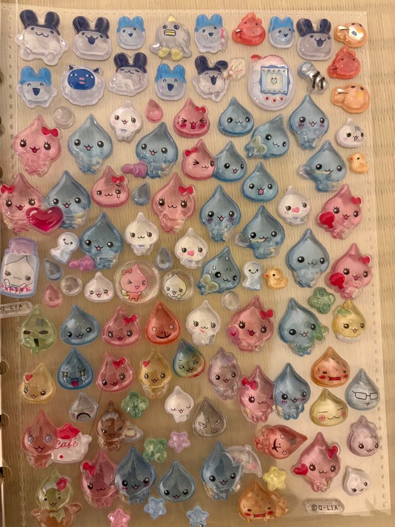 キャラクターシールセット 引退　完成品