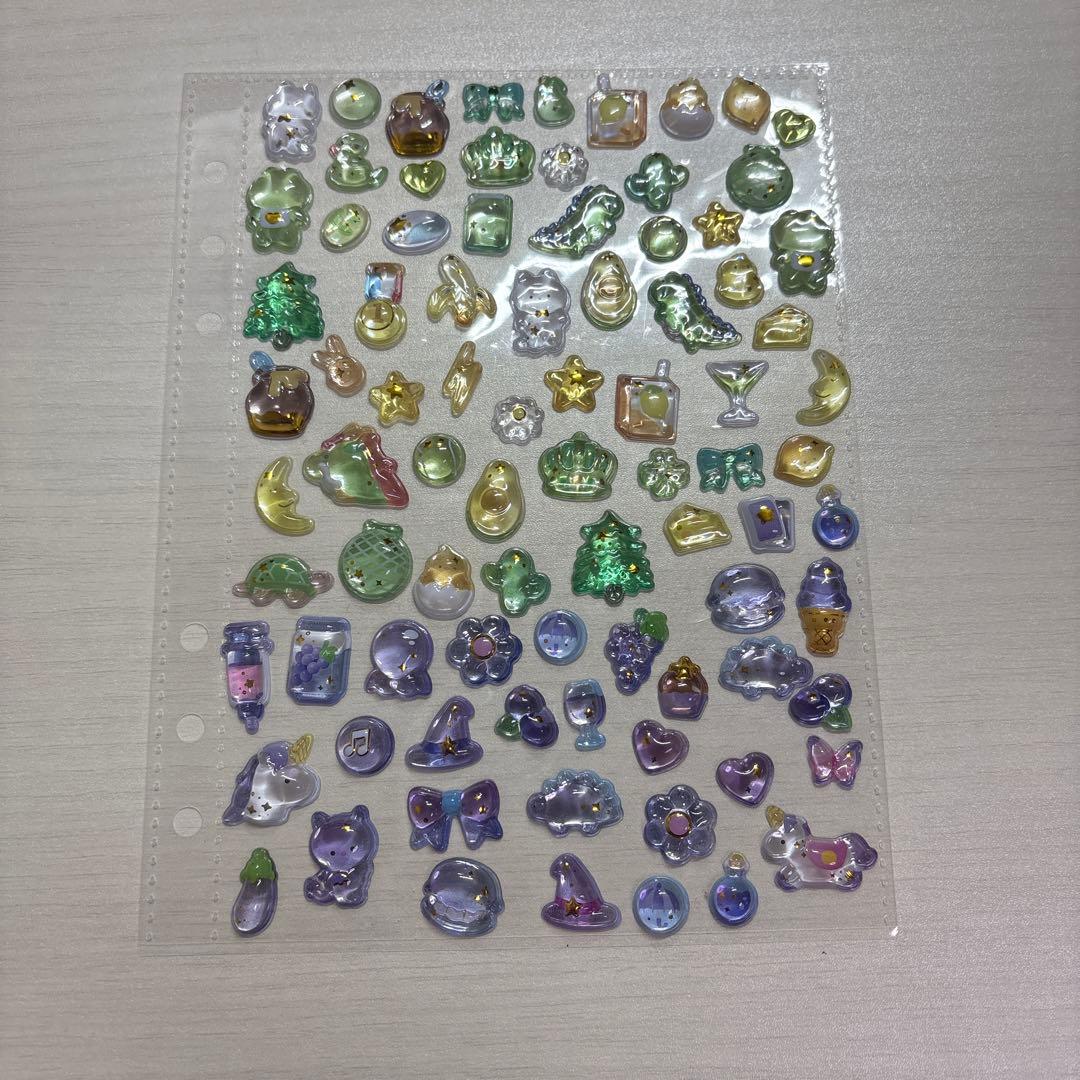 キャラクターシールセット 引退　完成品