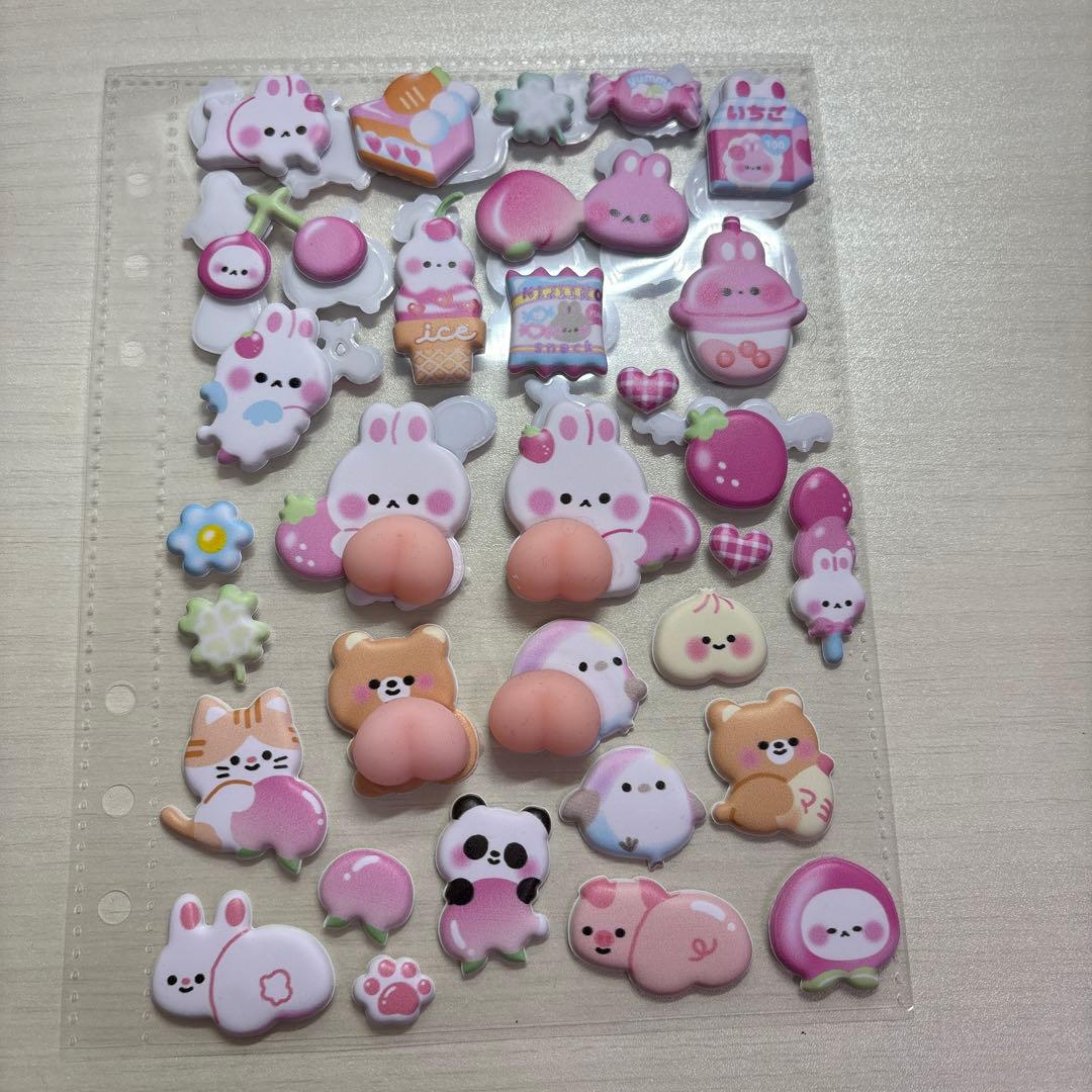 キャラクターシールセット 引退　完成品