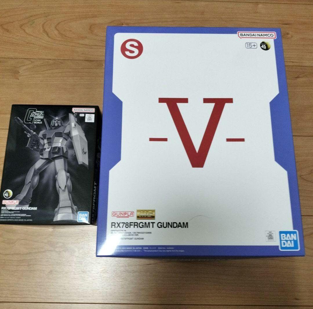 MG 1/100 RX78FRGMT GUNDAM ＆1/144 RX RX78