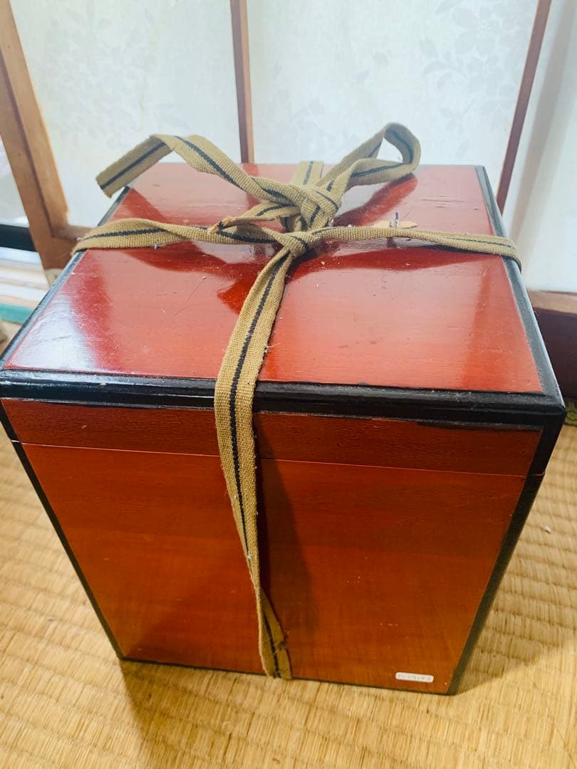 中国清時代染付水指(箱付き)