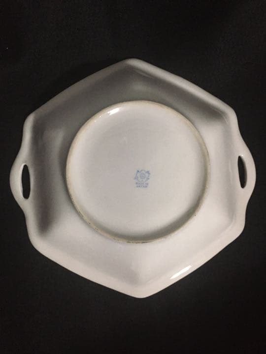 ノリタケ　ハンドル付きボウル　アールデコ　ラスター彩　さくら印