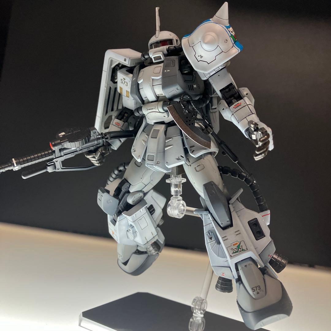 【塗装済】RG MS-06R-1A シン・マツナガ専用ザクII 【完成品】