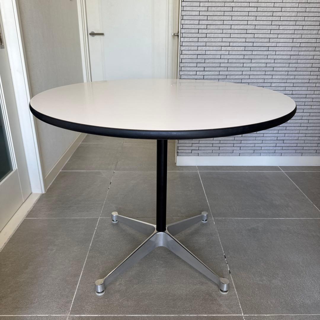 ハーマンミラー コントラクトベーステーブル 90cm 直接引取り8,600お値引