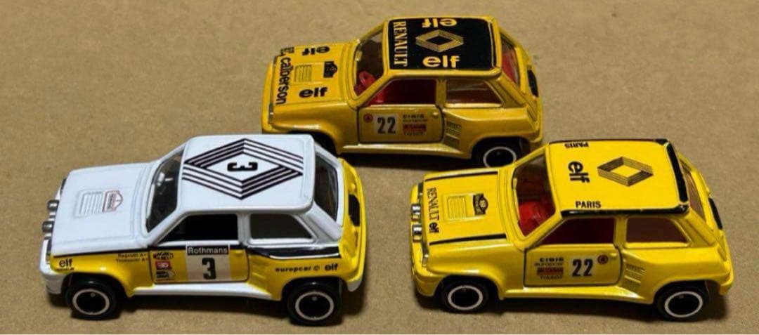 トミカ ルノー5 ターボ 3台セット