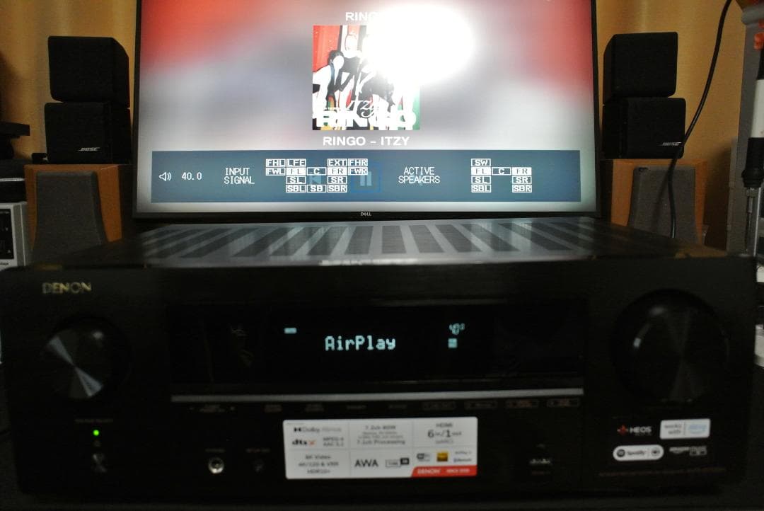 DENON AVアンプ AVR-X1700H 動作確認済み 付属品付き