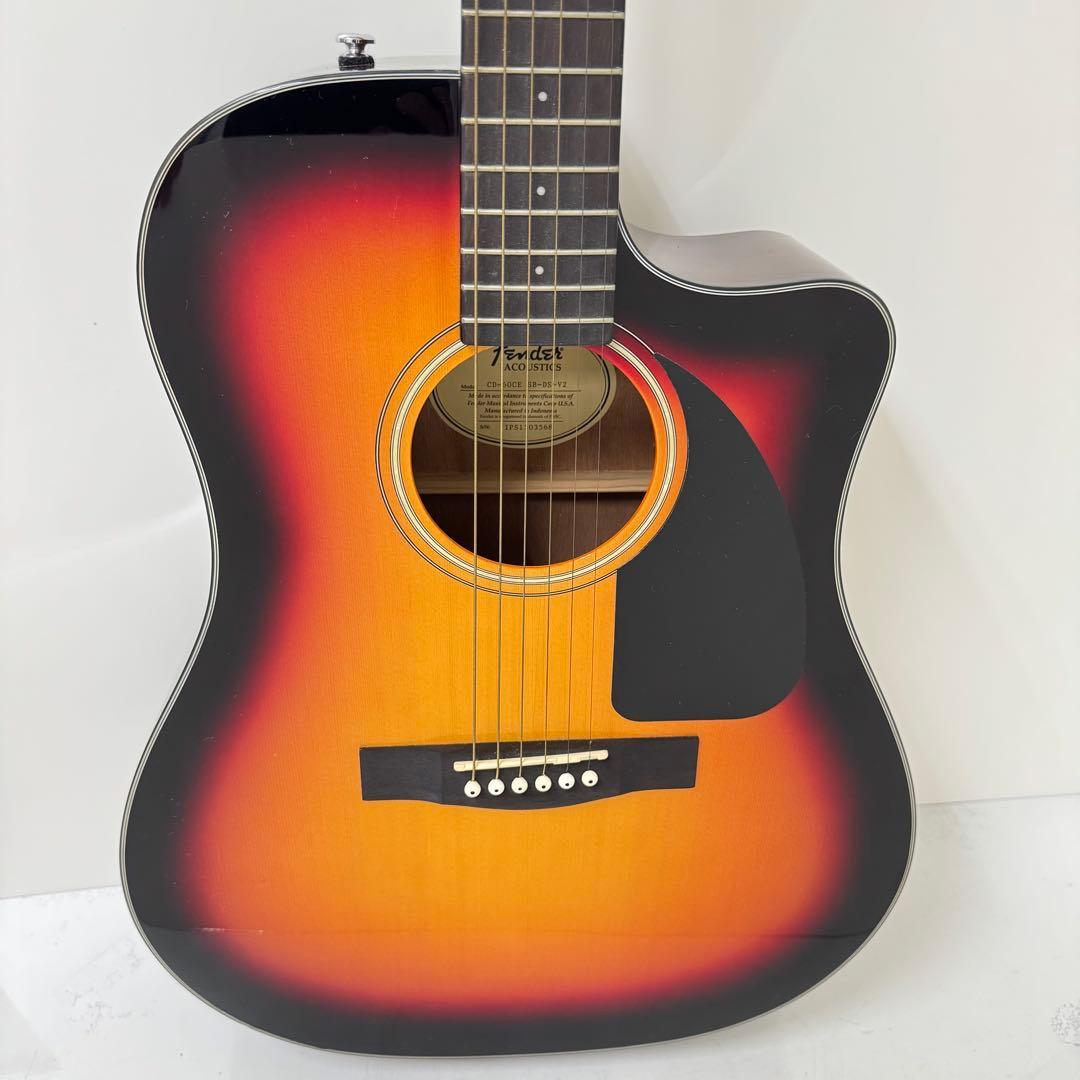 Fender CD-60CE SB-DS-V アコースティックギター