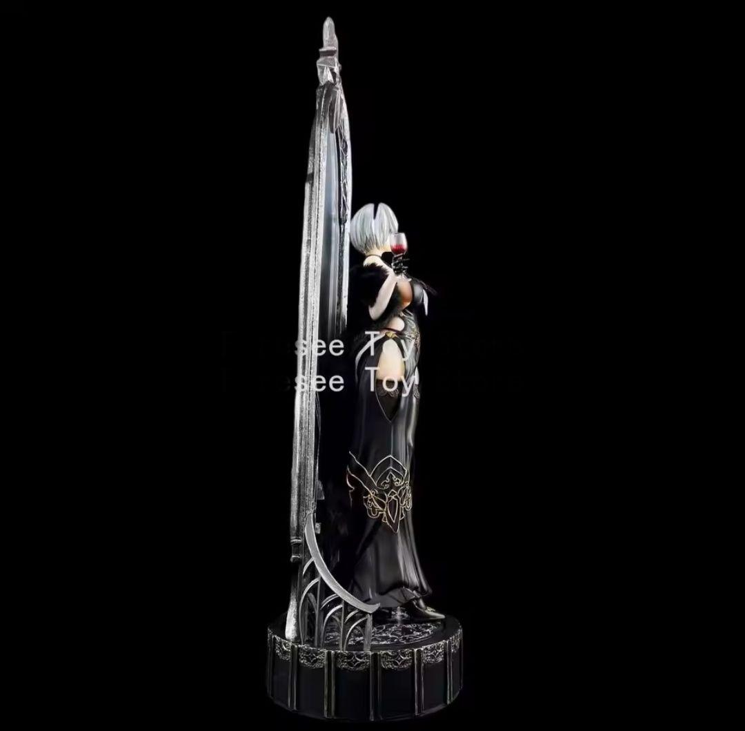 ニーアオートマタ　ヨルハ　2b　鏡　フィギュア