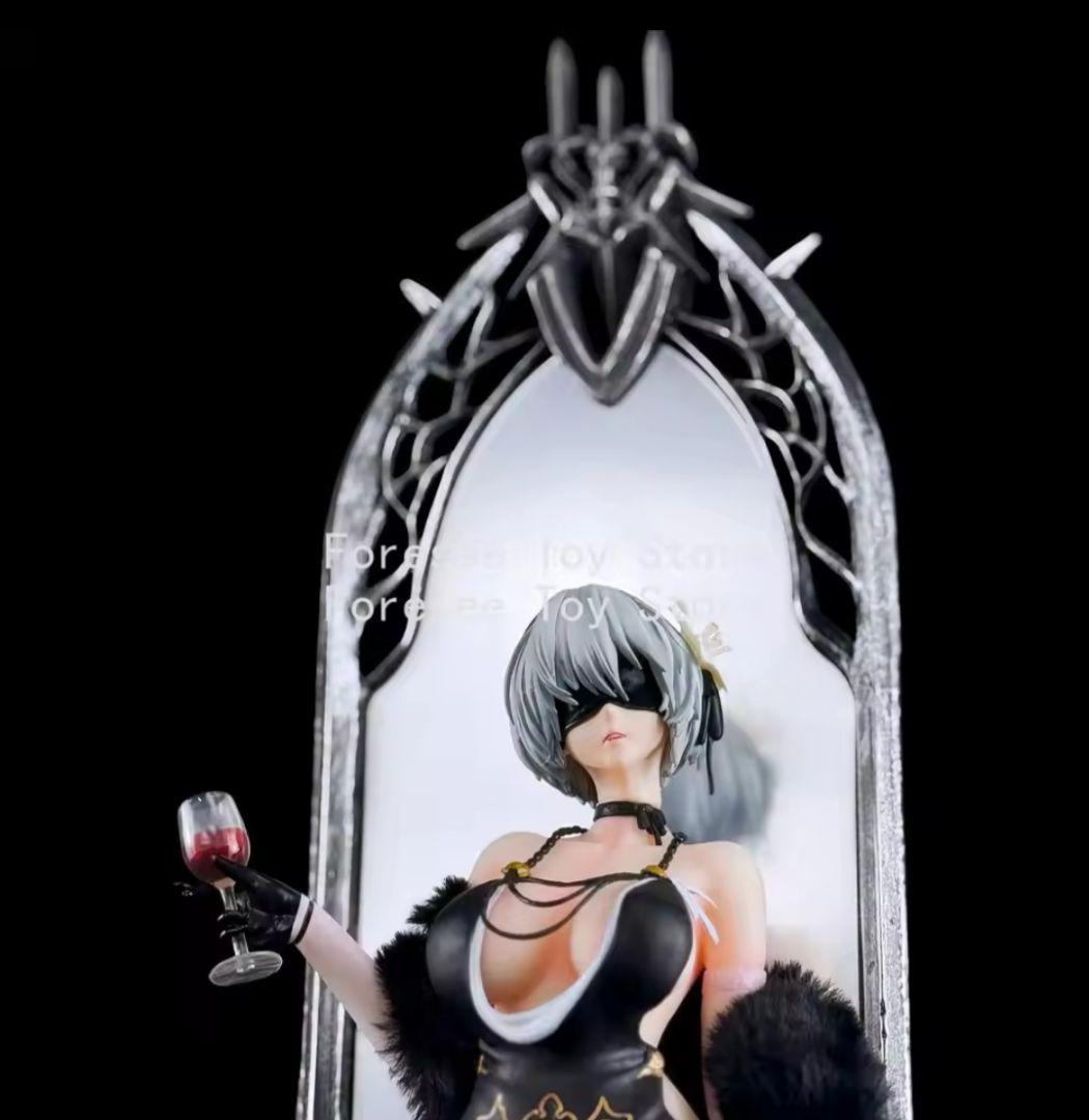 ニーアオートマタ　ヨルハ　2b　鏡　フィギュア
