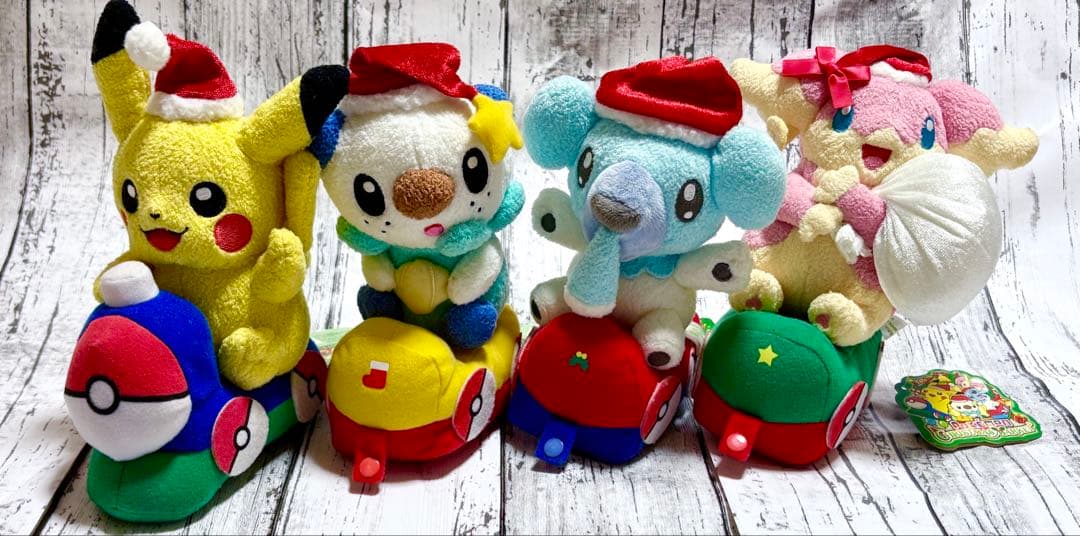 ポケモン つながるぬいぐるみ クリスマスマーケット2011 タグ付き