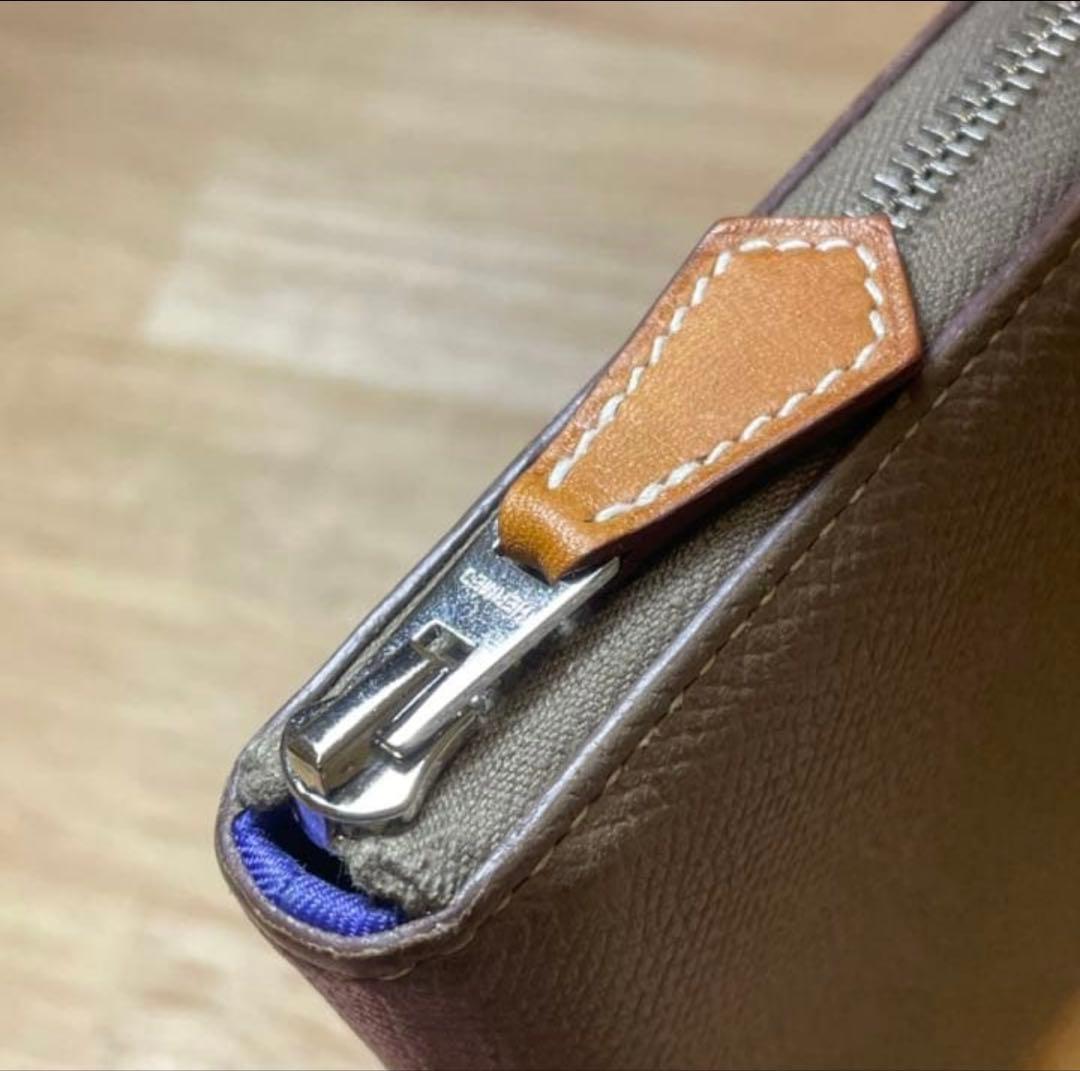 エルメス　シルクイン　コンパクト　金具新品