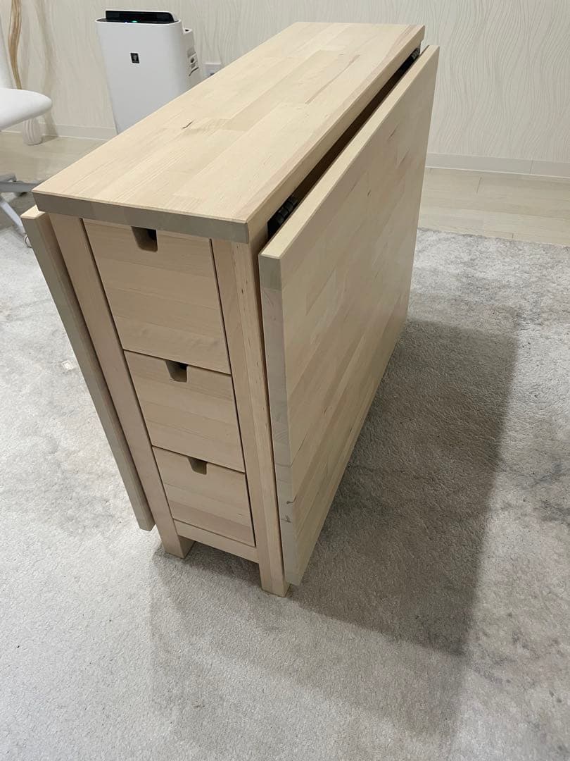 【美品】IKEA NORDEN ノールデン　折りたたみテーブル