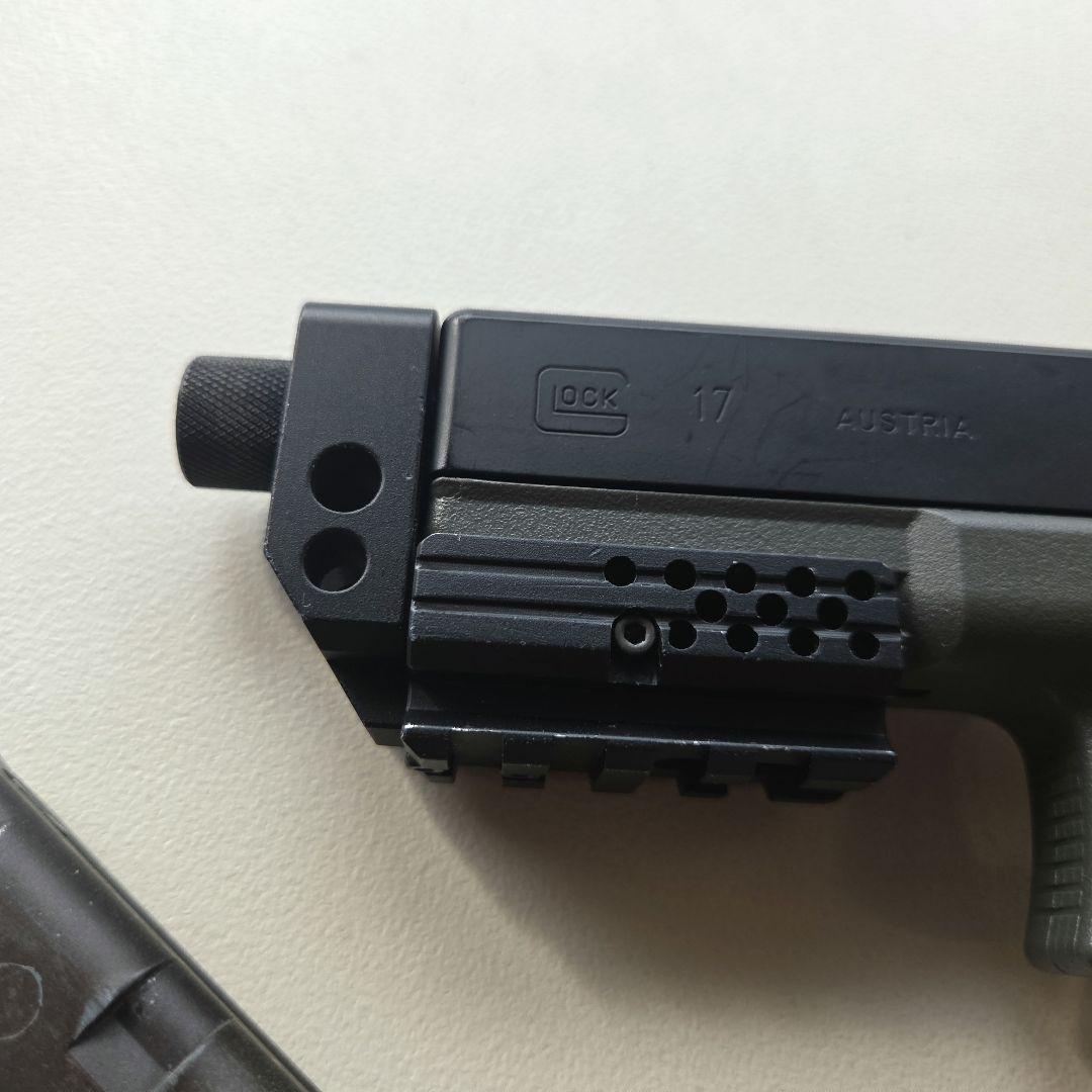 東京マルイ GLOCK G17カスタム フォリッジグリーン ガス マガジン×3