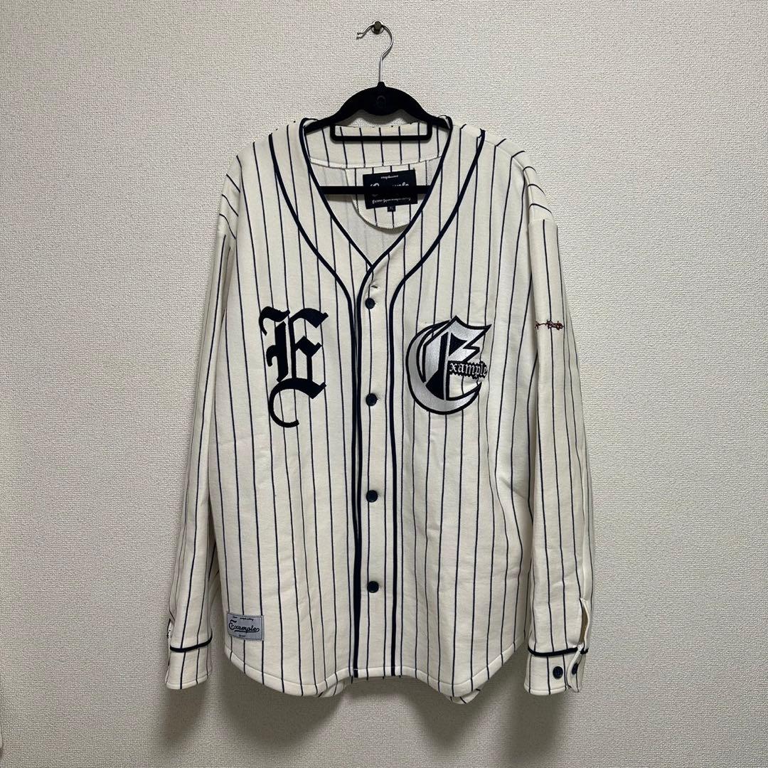 EXAMPLE ベースボール　セットアップ　サルエルパンツ　ゲームシャツ