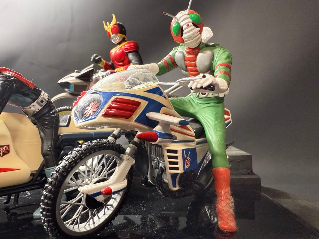 バンプレスト 仮面ライダー バイクフィギュア