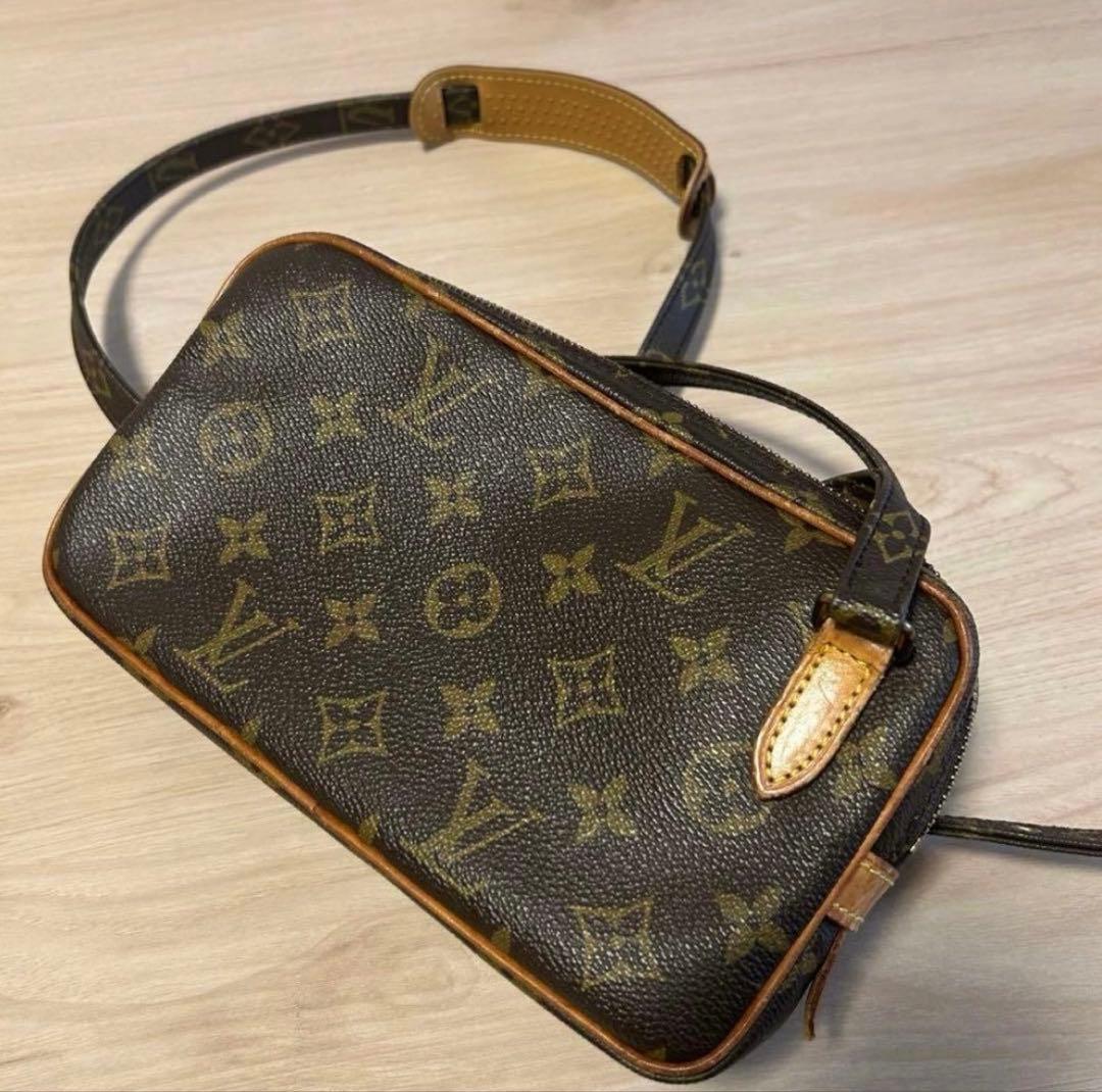 【美品】ルイヴィトン ＊ マルリーバンドリエール　ショルダーバッグ