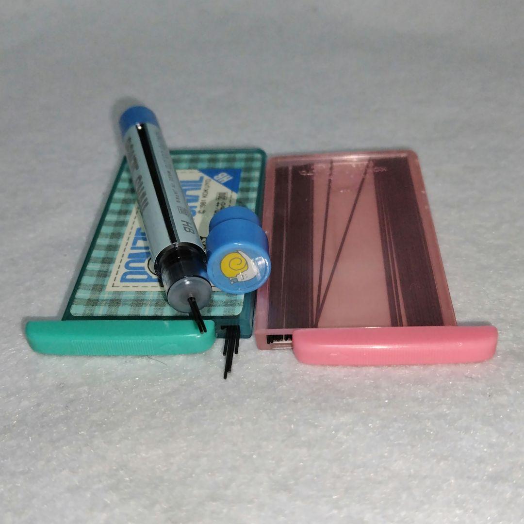 【中古・美品】昭和レトロ BONZE & SNAIL シャープペンと鉛筆と芯