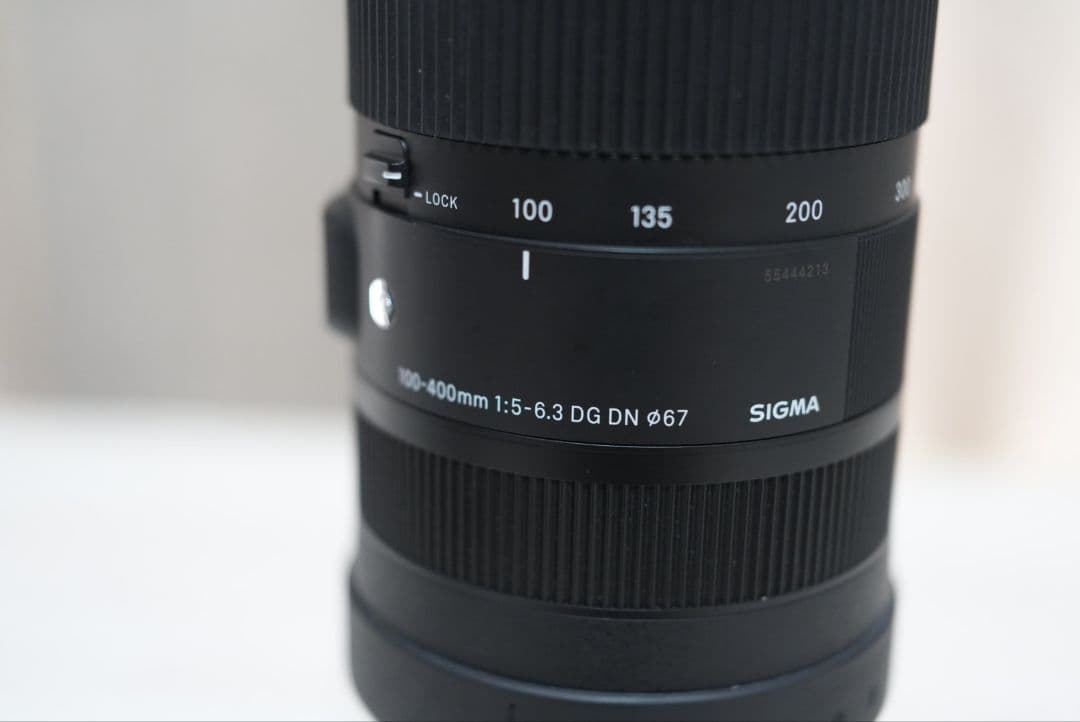 再出品SIGMA 100-400mm F5-6.3 DG DN OS　Eマウント