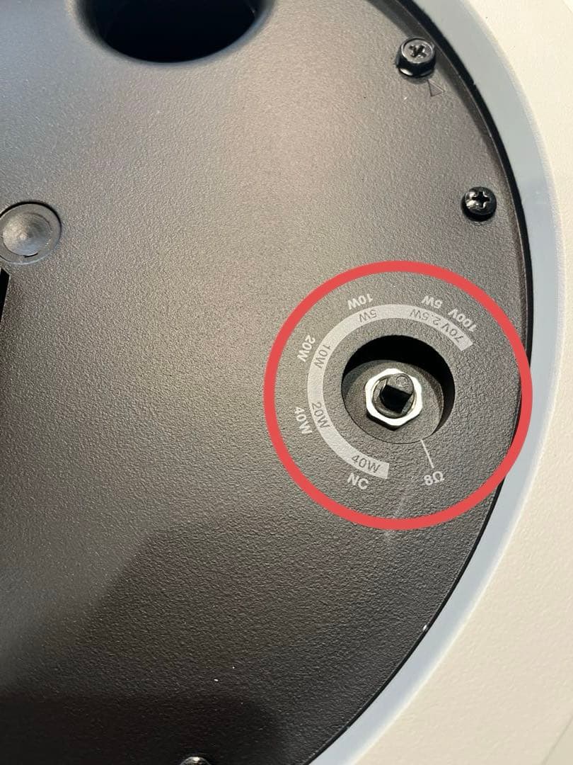 BOSE　DS40F ホワイト　天井埋め込みスピーカー 2台セット②