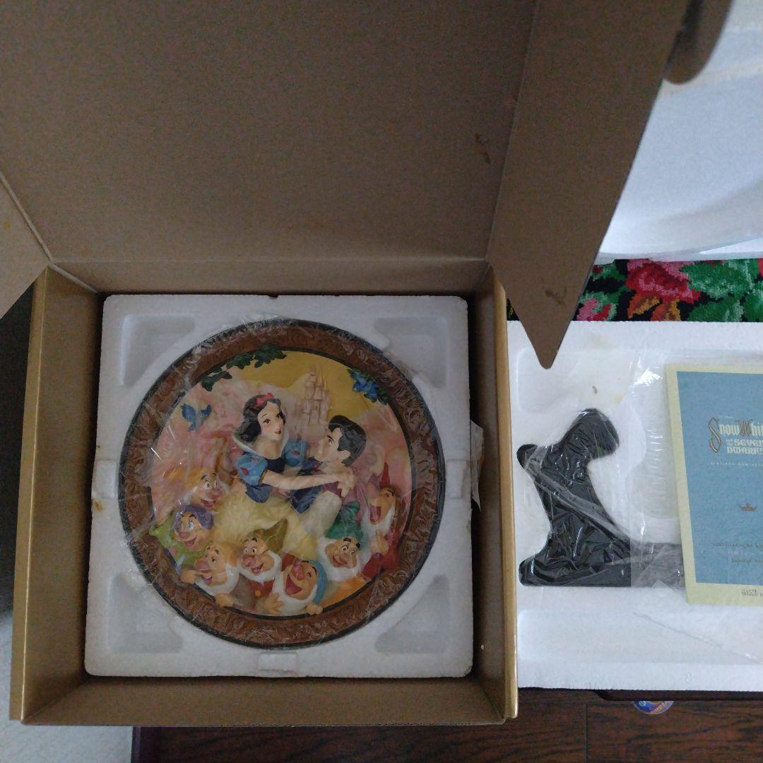 ★ディズニー 白雪姫と王子と7人の小人　60周年 ３Dプレート