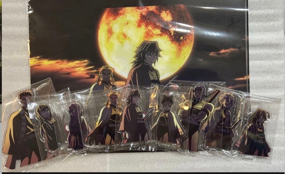 鬼滅の刃 アクリルスタンド 柱　コンプリート　コンプ　冨岡義勇 不死川実弥