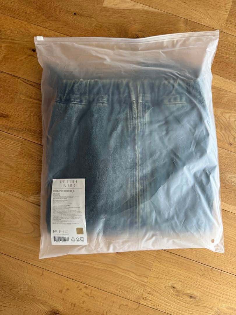 【S size】JIMINデニムジップフーディー