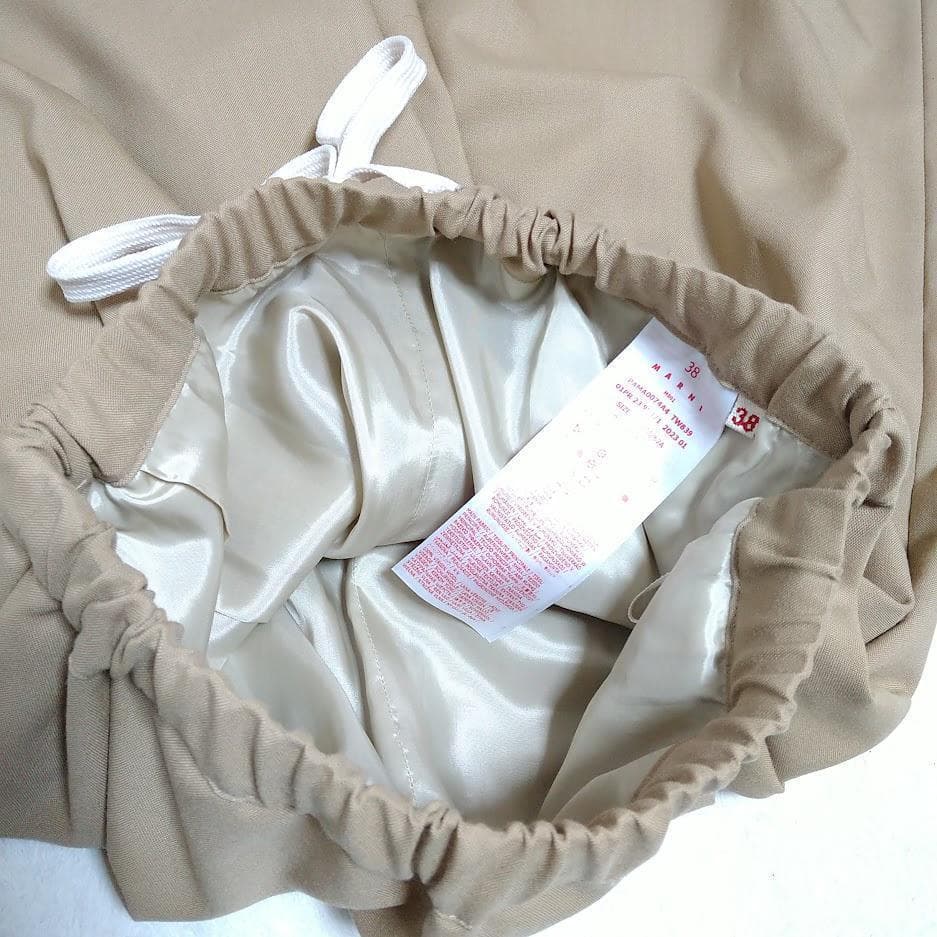 未使用に近い　現行　マルニ　パンツ　トロピカル　カラテ　38　M